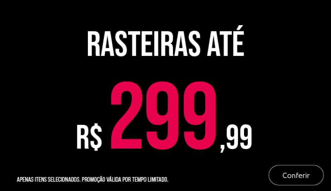 Promoção de rasteiras