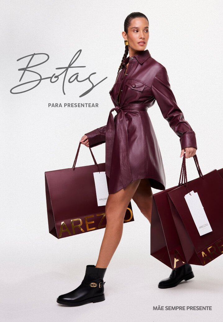 Editorial Botas para Presentear — Arezzo