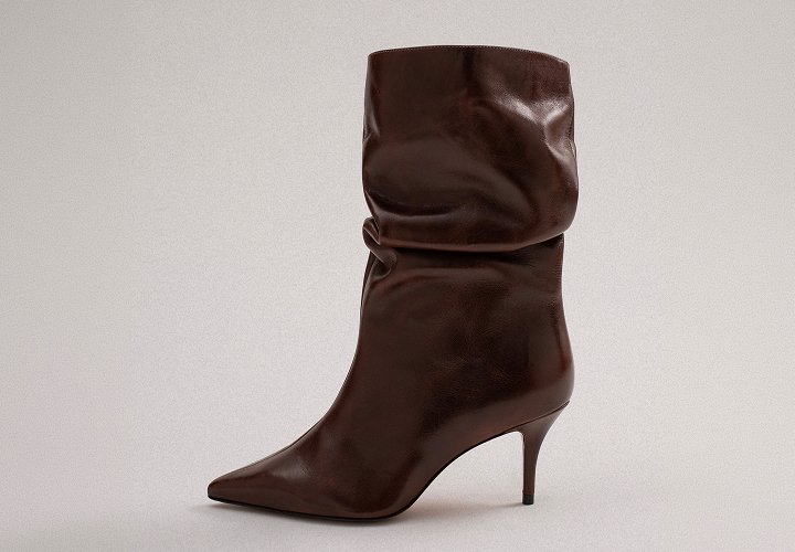 Bota slouchy