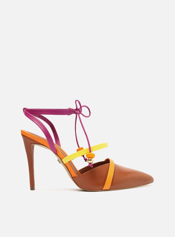 Scarpin colorido salto alto discount