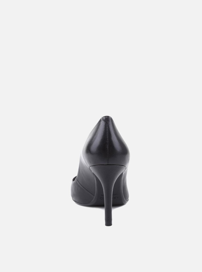 Scarpin Couro Preto
