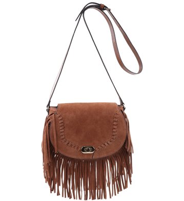 Bolsa Pequena Franjas Amber