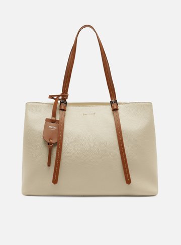 Bolsa Shopping Off-White Grande