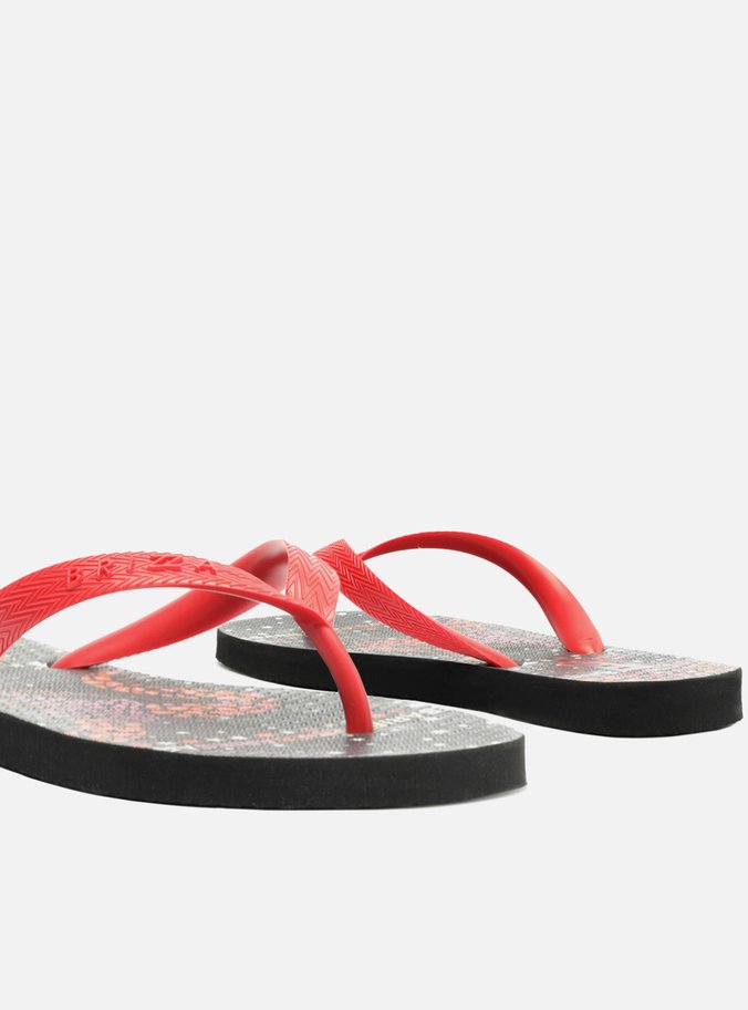 Chinelo de Dedo Vermelho Áries Signos Brizza