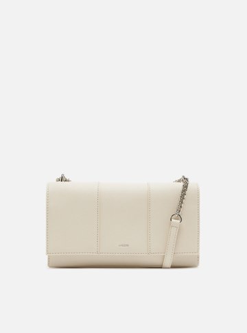 Bolsa Tiracolo Off-White Média Recortes