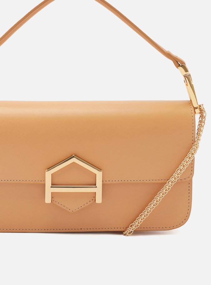 Bolsa Tiracolo Nude Couro A001 Média