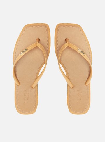 Chinelo de Dedo Nude Recouro Square