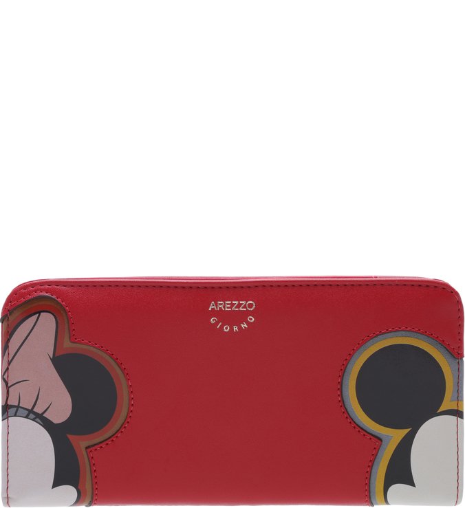 Disney | Carteira Grande Disney Vermelha