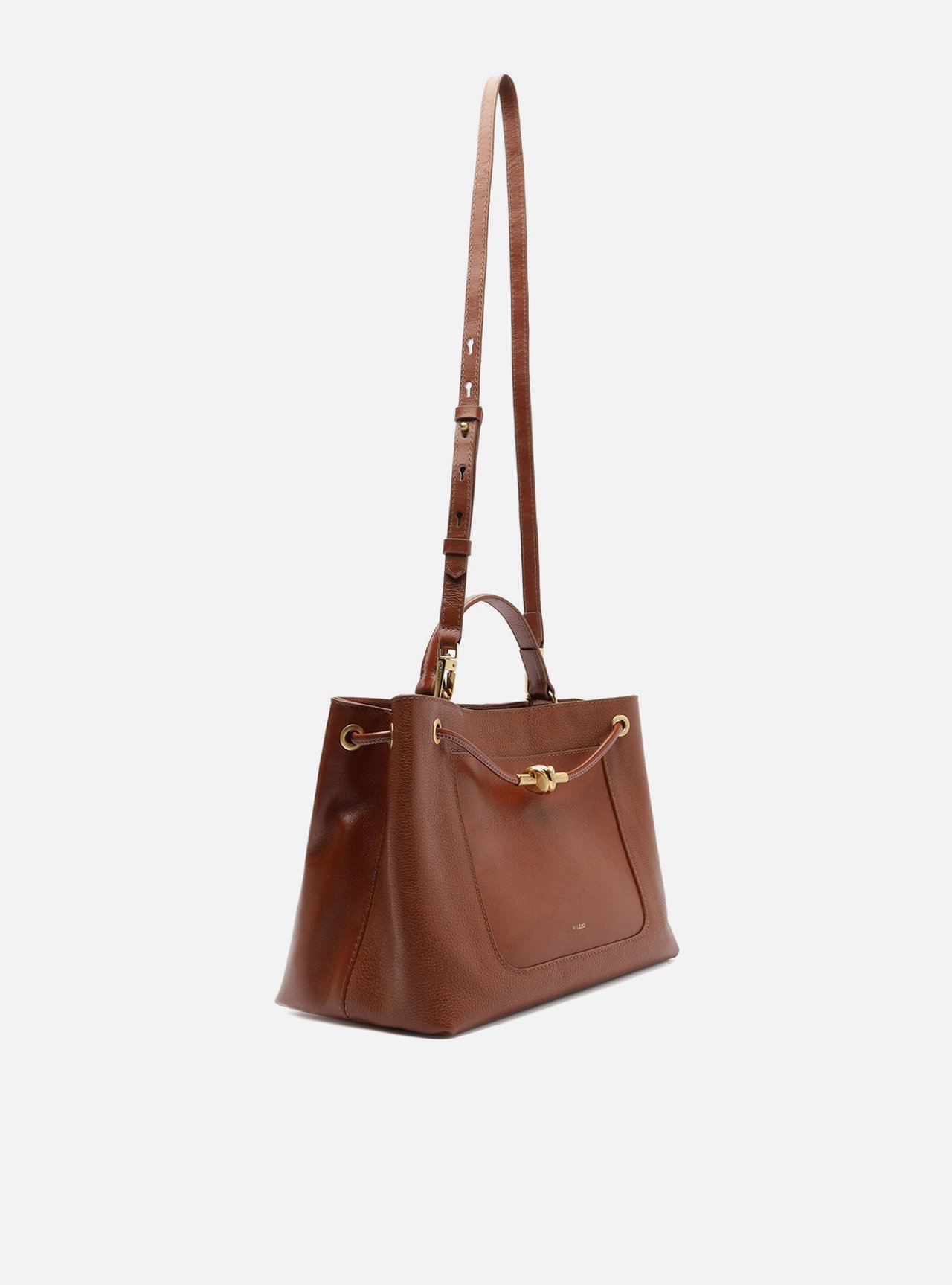 Bolsa Tote Marrom Couro Helena Grande — foto 5
