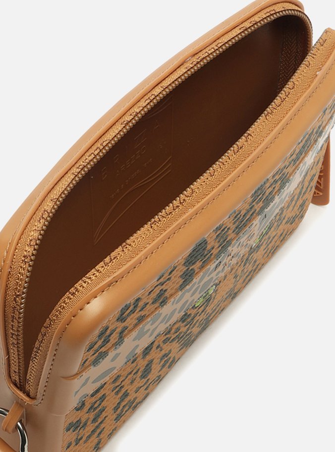 Clutch Animal Print Alça Malu Flex