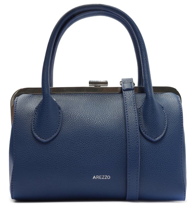 Bolsa Tiracolo Azul Média