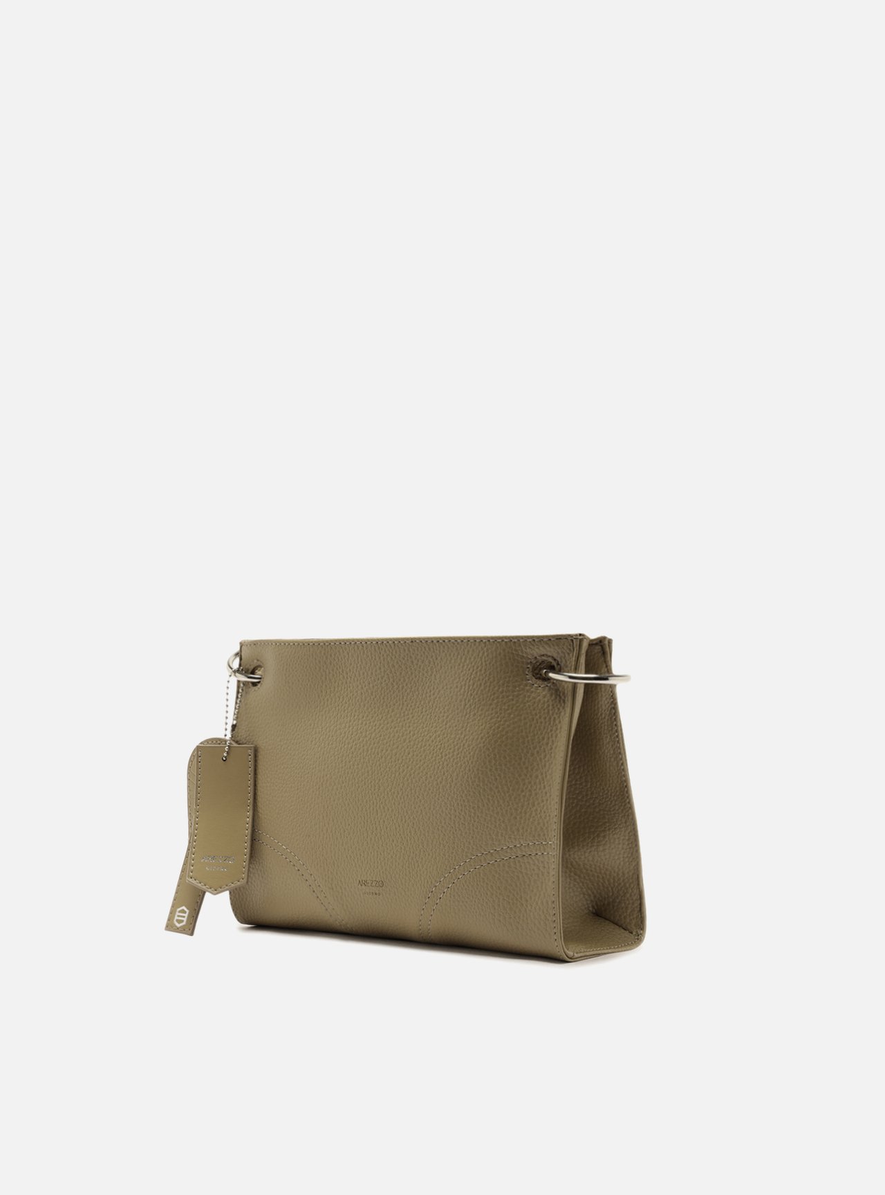 Bolsa Tiracolo Cinza Pequena — foto 2