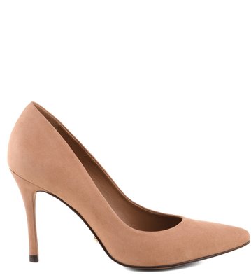 Scarpin Classic Nobuck New Capuccino