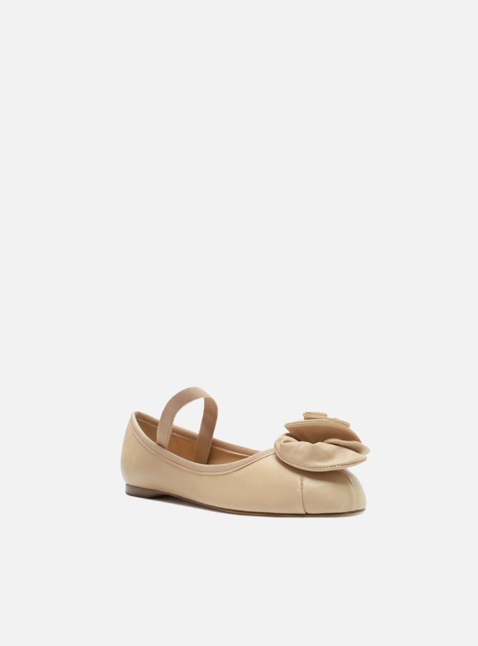 Sapatilha Flor Nude