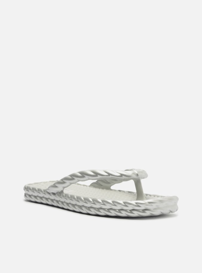 Chinelo de Dedo Prata Marrocos Brizza