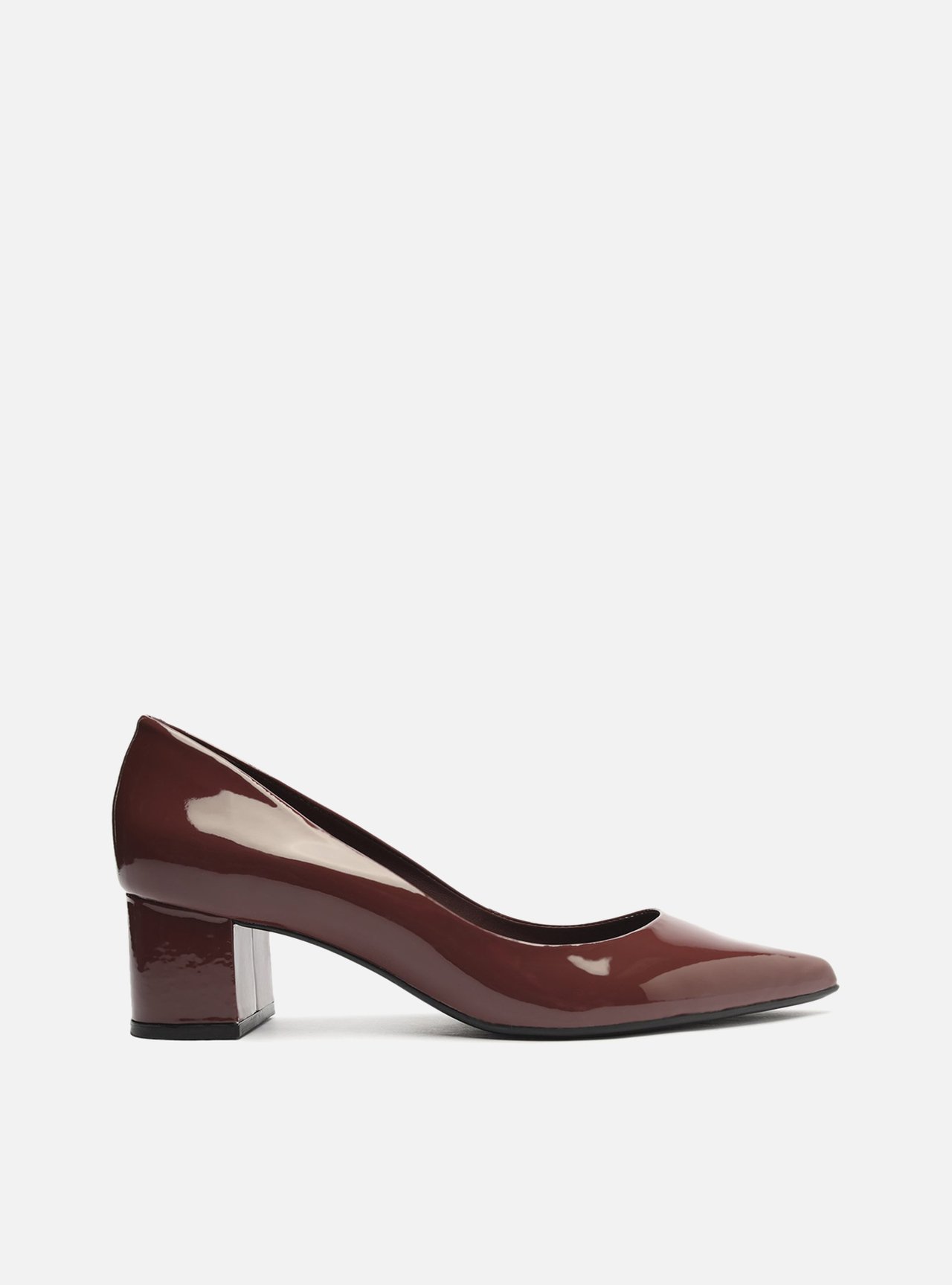 Scarpin deals vinho verniz