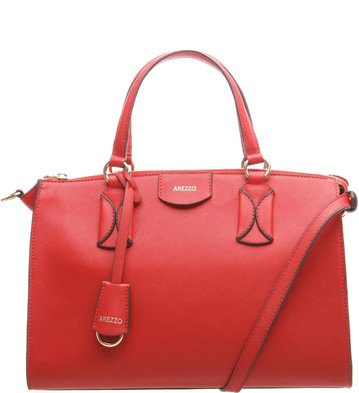 Bolsa Satchel Firenze Vermelha