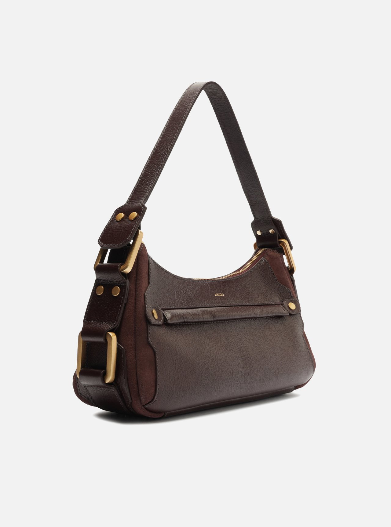 Bolsa Tiracolo Vermelha Couro Gretha Média — foto 5