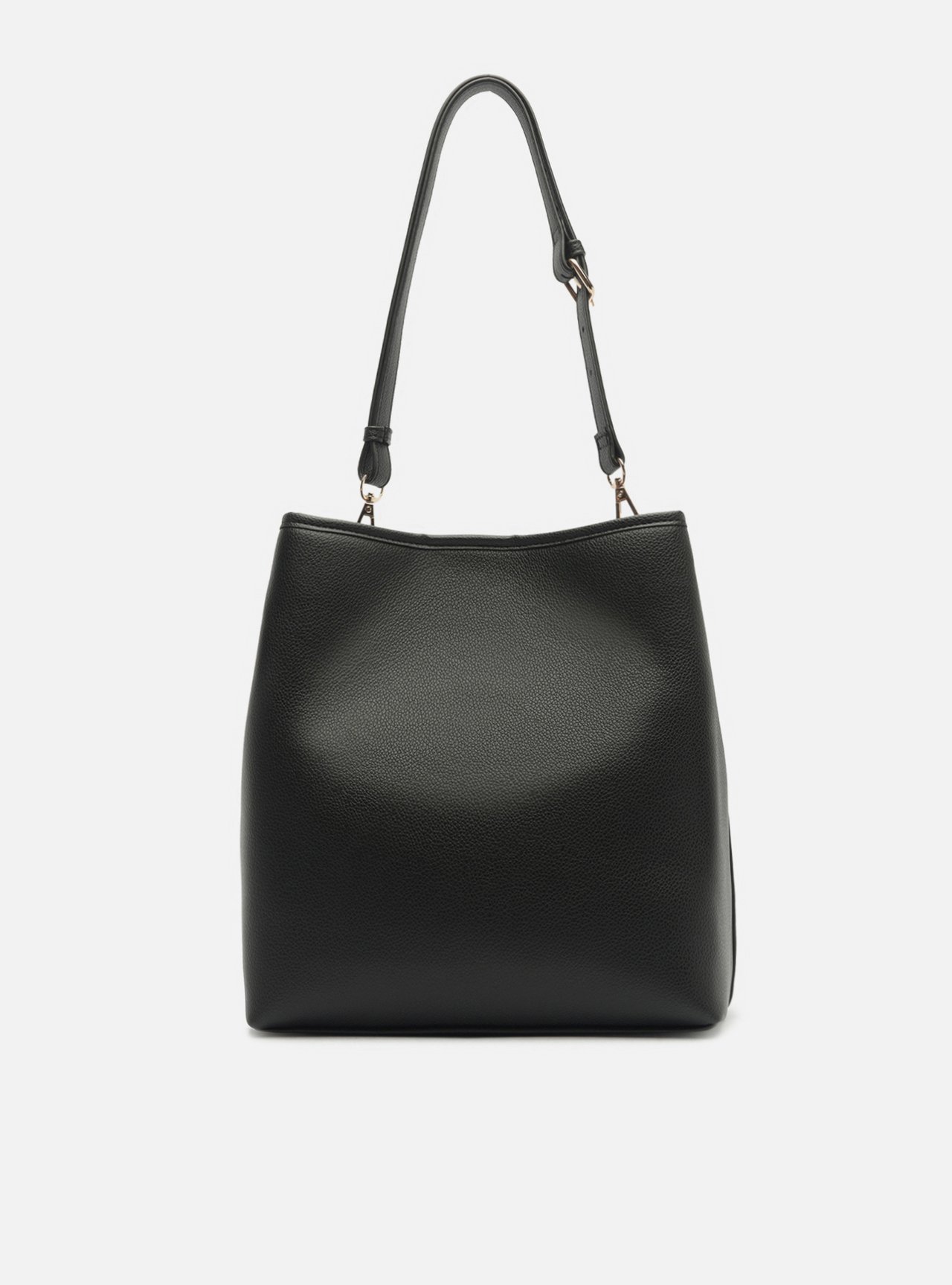 Bolsa Shopping Preta Grande Metais — foto 3