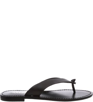 Chinelo Couro Gaivota Preto