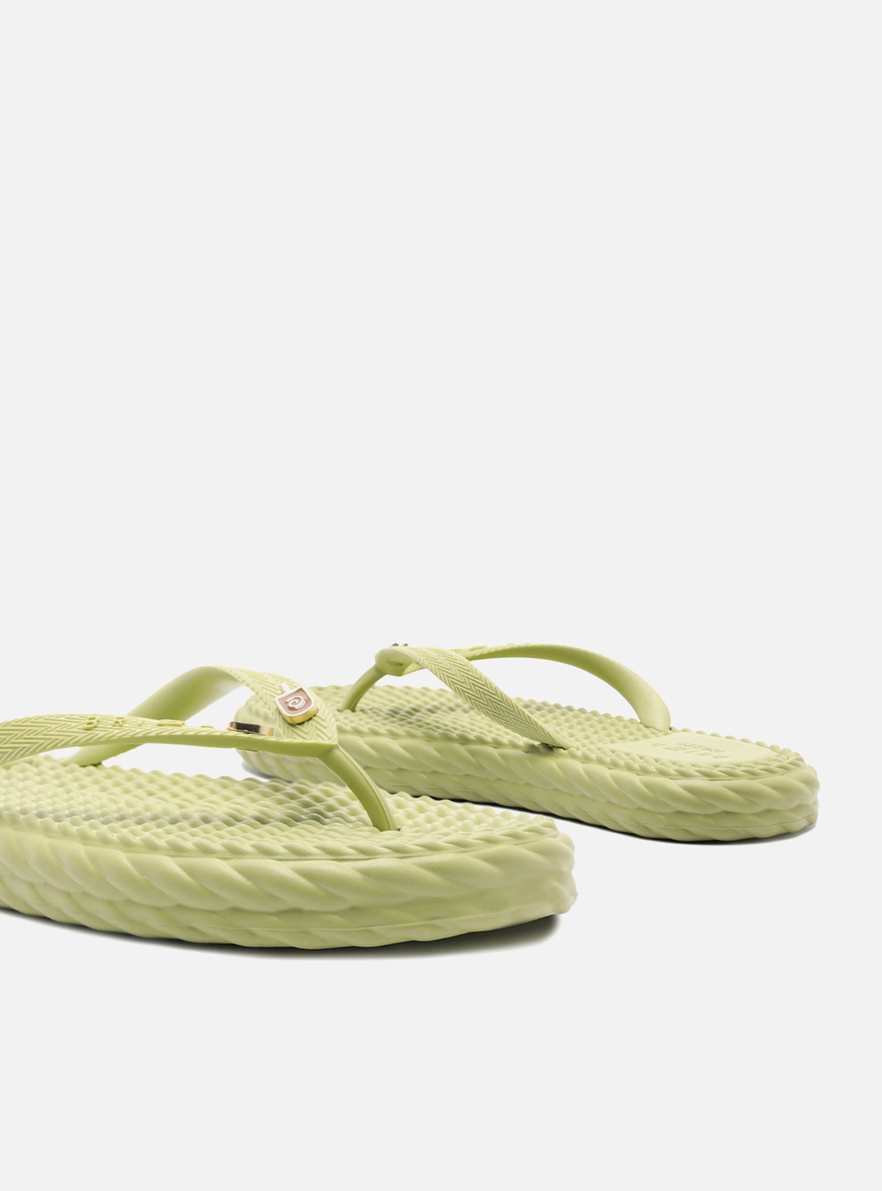 Chinelo de Dedo Verde Marrocos Flip Flop Bacio — foto 4