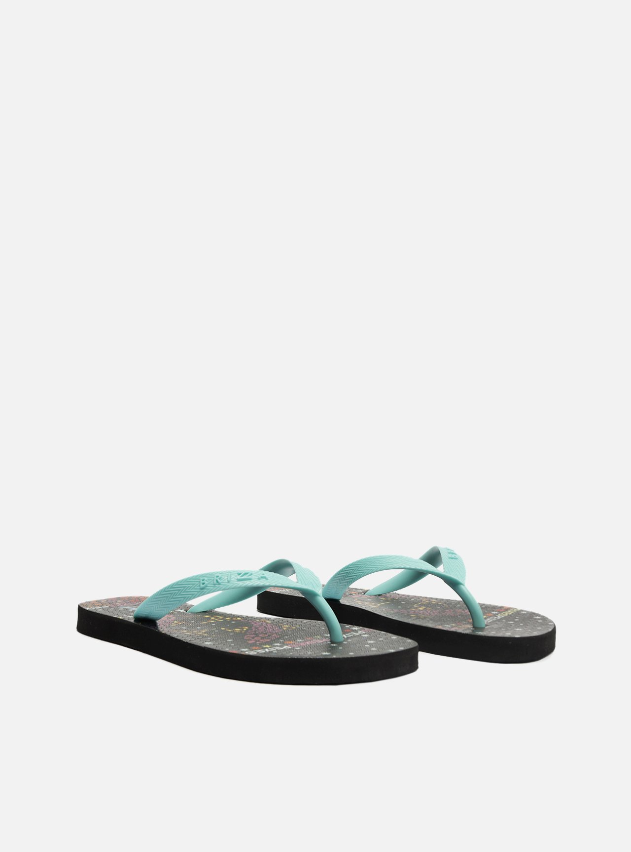 Chinelo de Dedo Azul Peixes Signos Brizza — foto 4