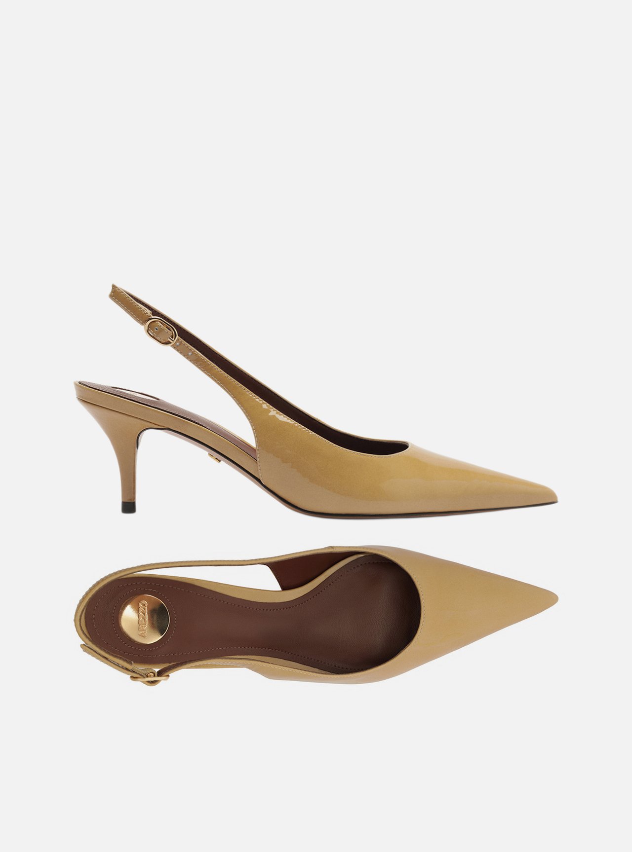 Scarpin Nude Salto Fino Slingback — foto 5