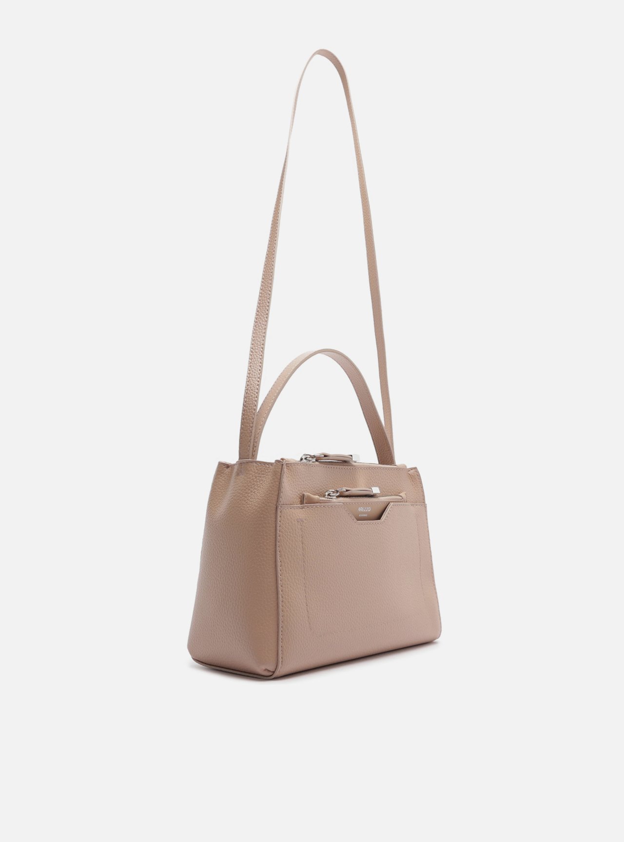 Bolsa Tote Nude Média Metais — foto 5