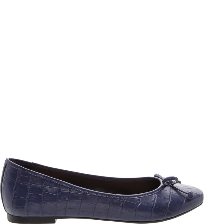 Sapatilha Croco Navy Blue