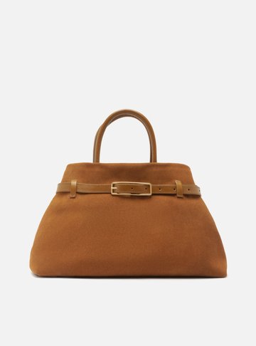 Bolsa Tote Marrom Grande