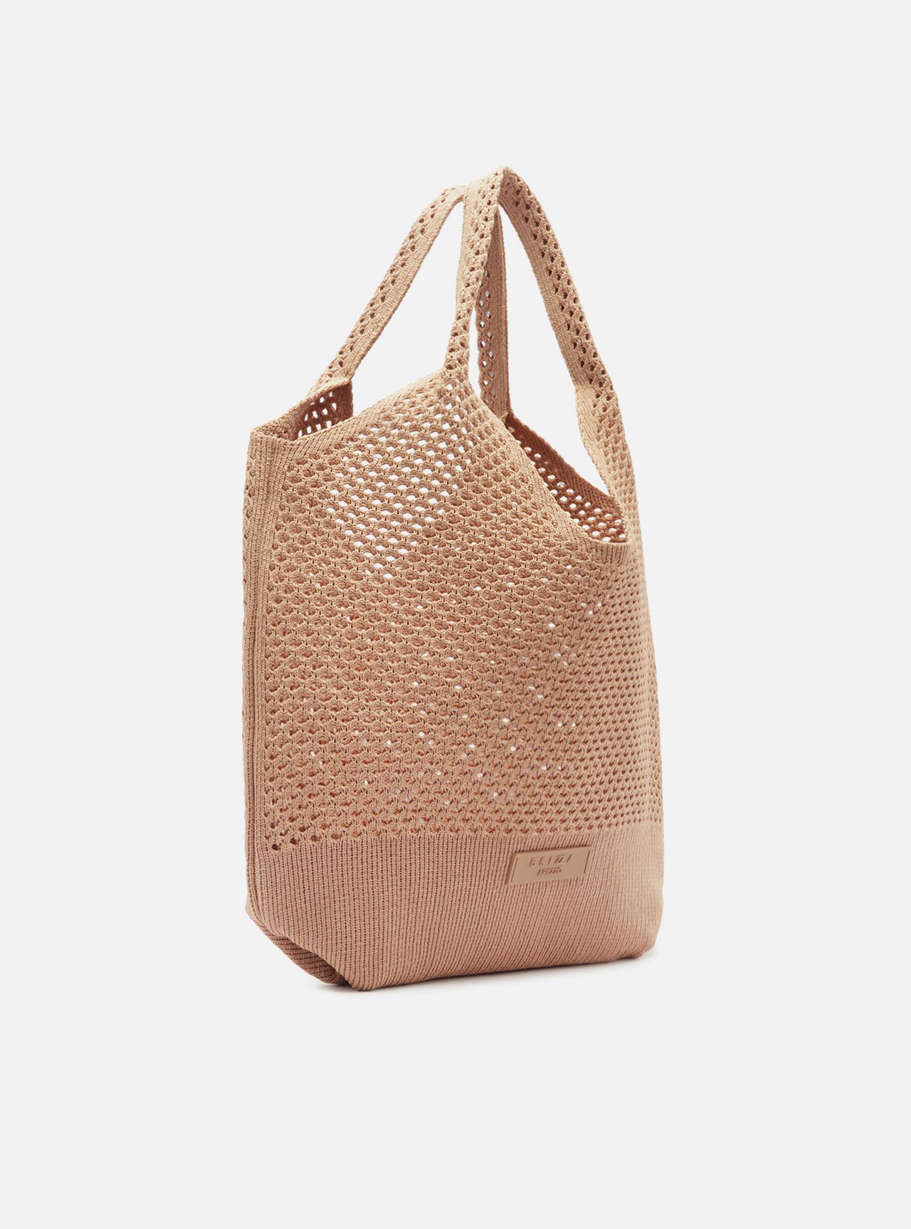 Bolsa Shopping Marrom Crochê Paulina Grande — foto 5