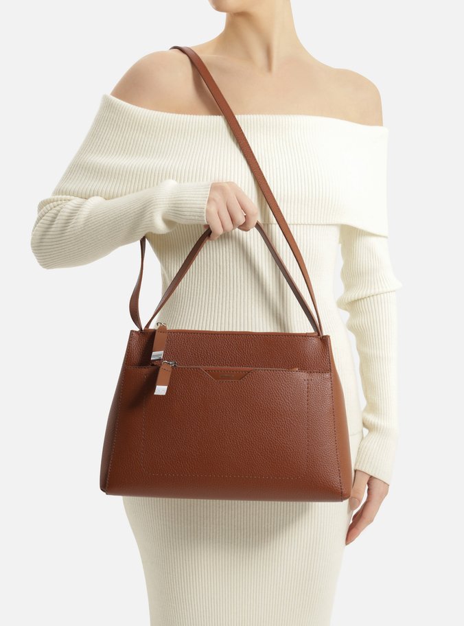 Bolsa Tote Marrom Emilly Grande Pouch