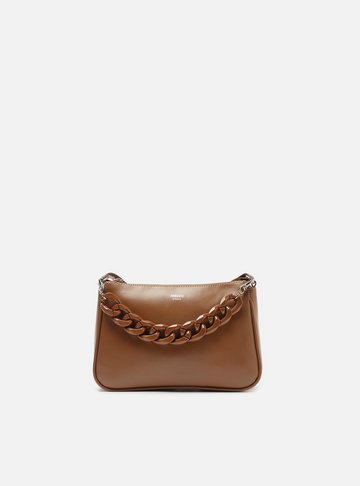 Bolsa Tiracolo Marrom Caramel Iara Pequena