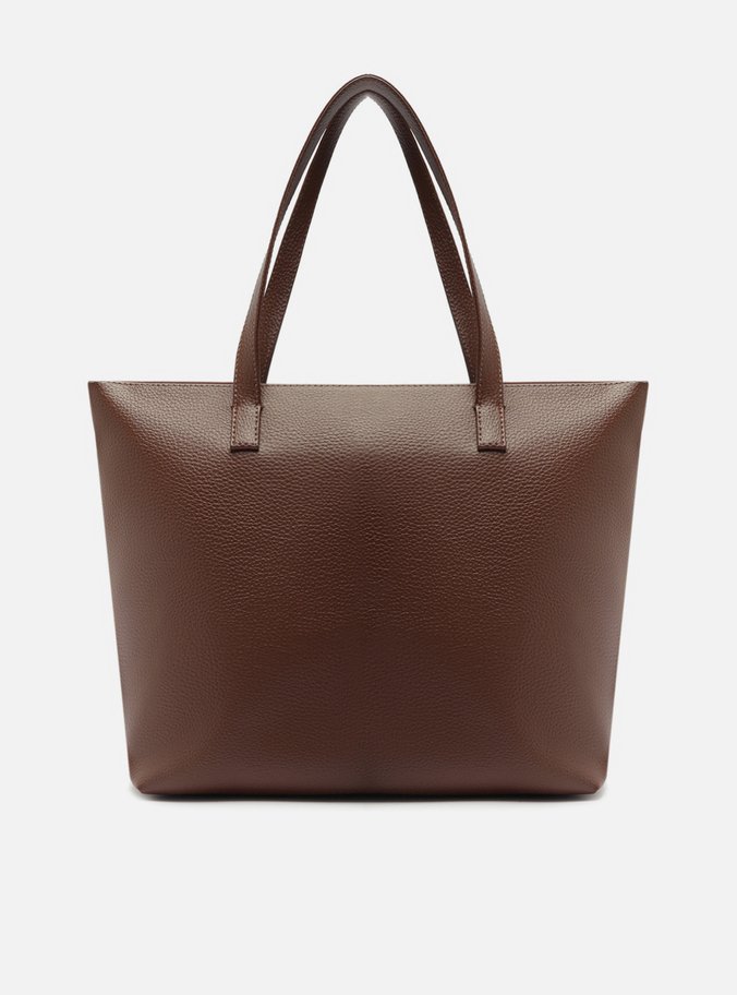 Bolsa Shopping Marrom Mercato Grande