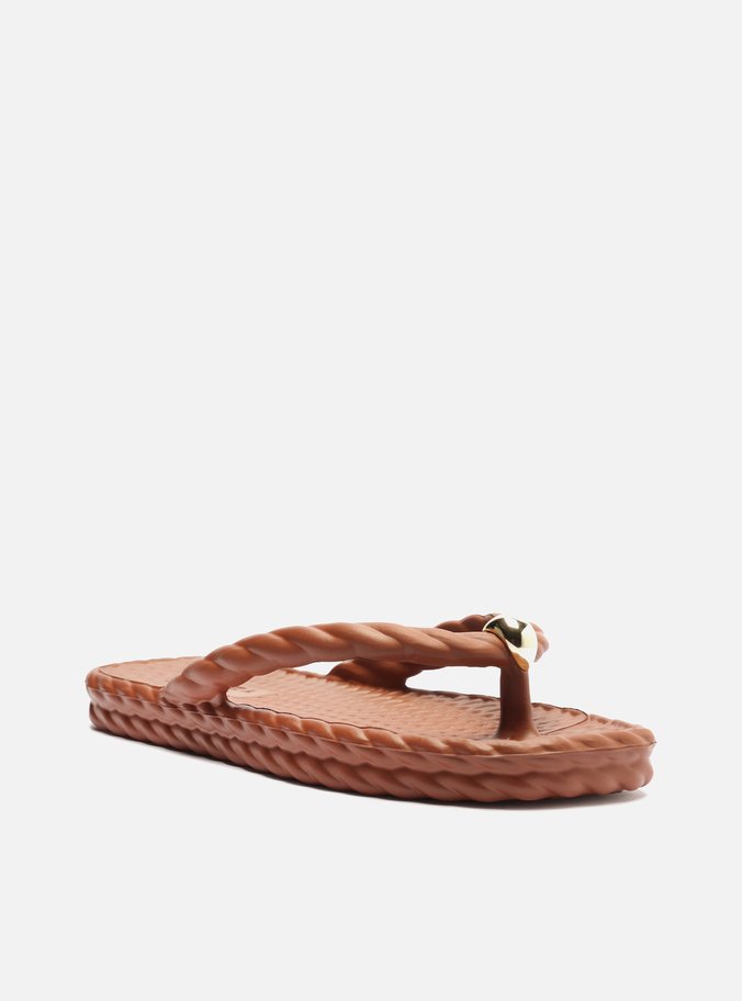 Chinelo de Dedo Marrom Marrocos Brizza