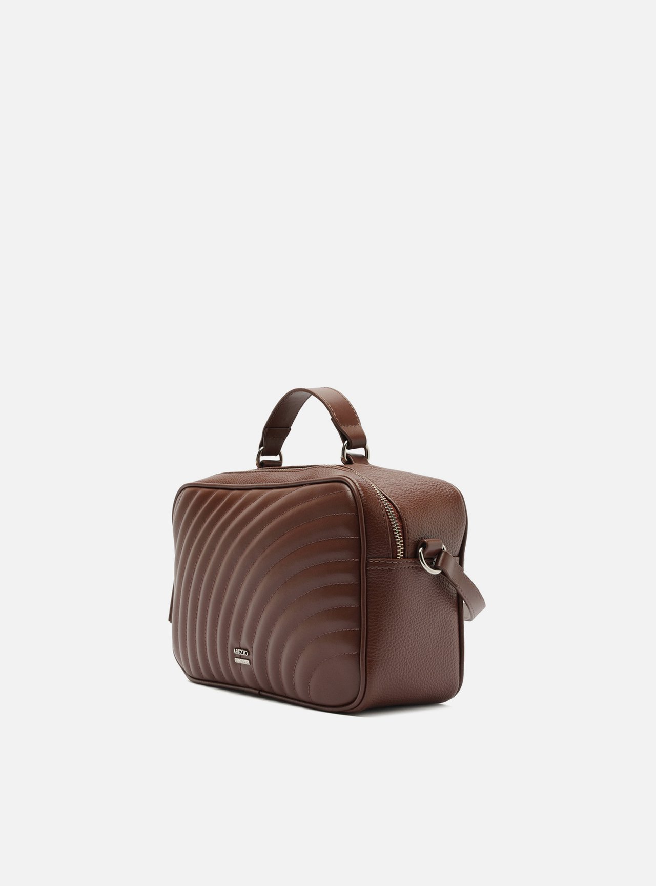 Bolsa Tiracolo Marrom Escura Elisa Média — foto 2