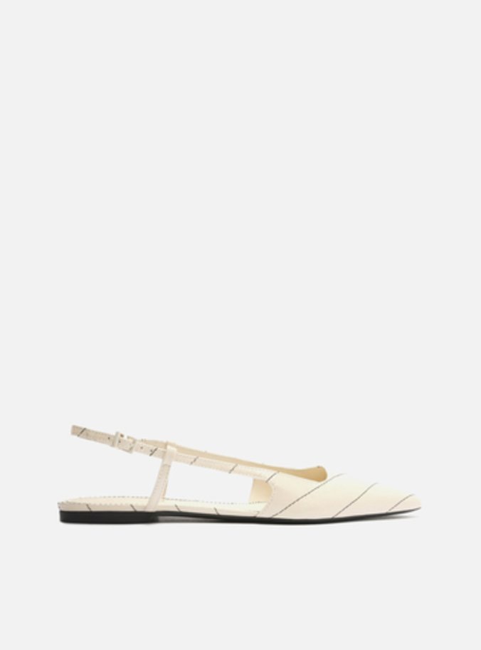 Sapatilha Off-White Aberta Helena