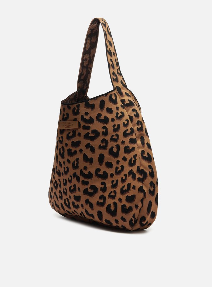 Bolsa Shopping Animal Print Olivia Grande