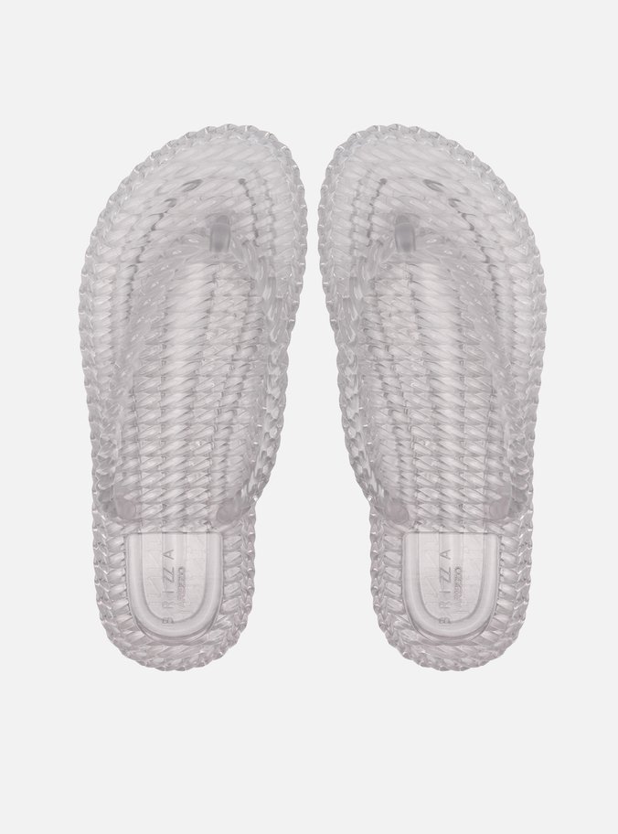 Chinelo de Dedo Transparente Marrocos