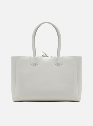 Bolsa Shopping Branca Média