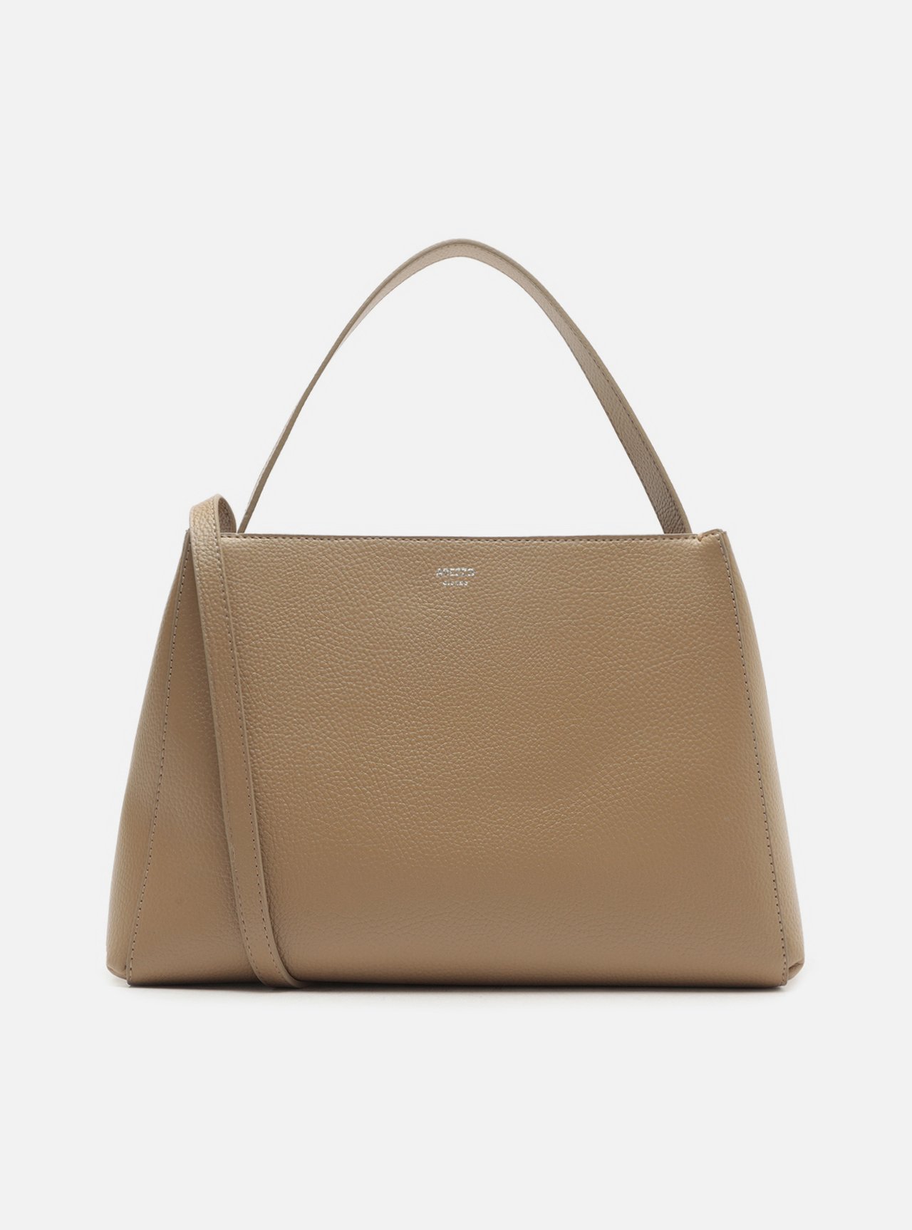 Bolsa Tote Cinza Emilly Grande Pouch — foto 3