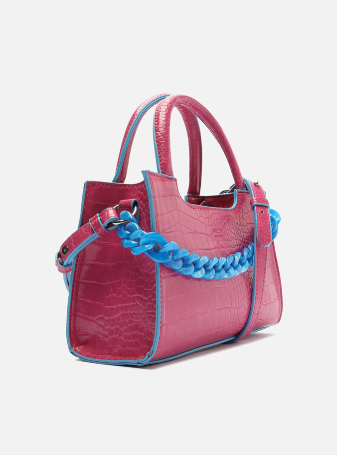 Bolsa Tiracolo Rosa Corrente Pequena
