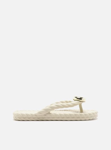Arezzo — Chinelo de Dedo Branco Marrocos Brizza