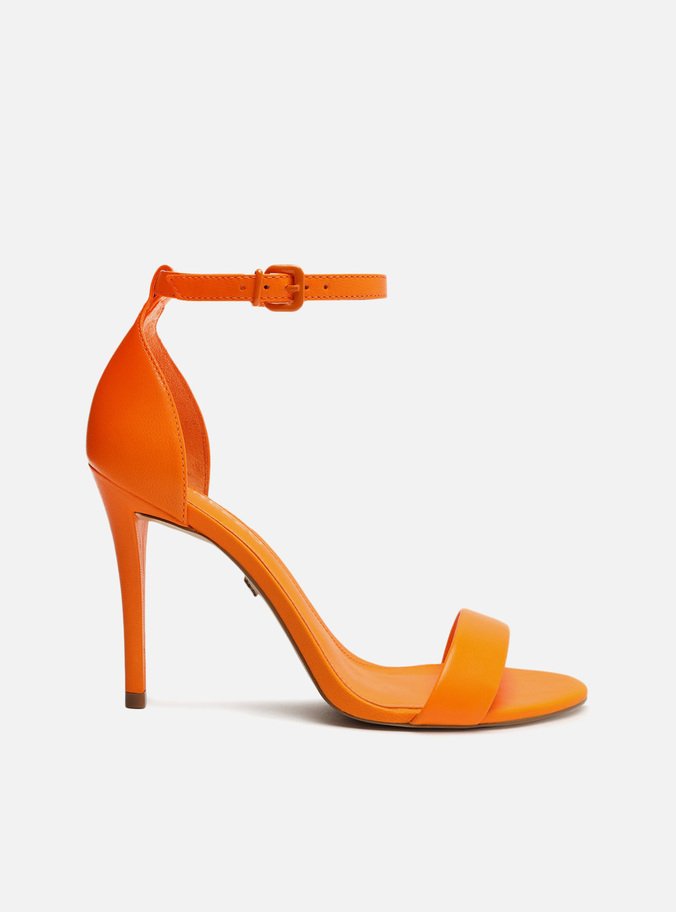 Sandalia arezzo laranja 2025
