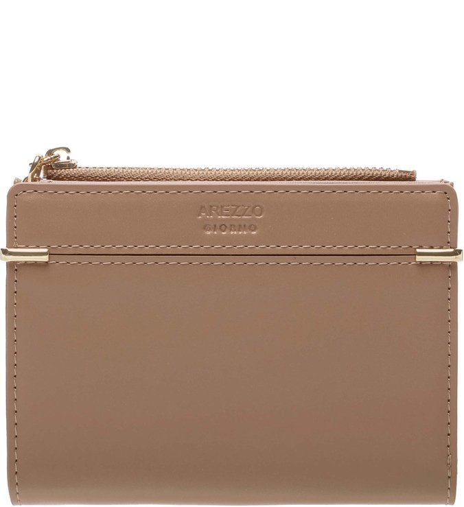 Carteira Low Pequena Natural Peach