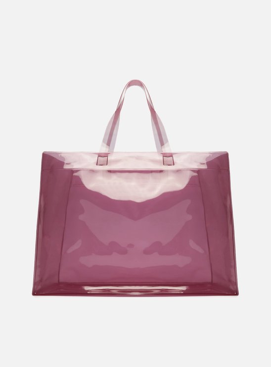 Bolsa Shopping Vermelha Vinil Liz Grande Brizza