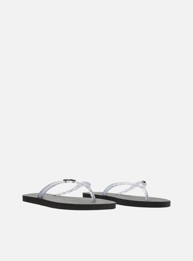 Chinelo de Dedo Preto Glitter Essential