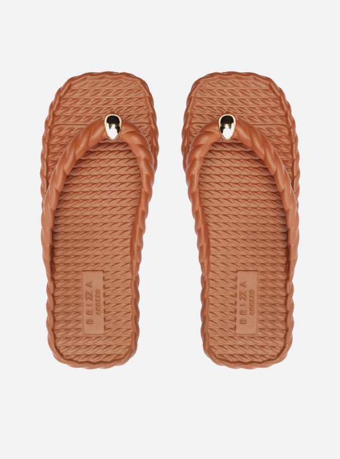 Chinelo de Dedo Marrom Marrocos Brizza
