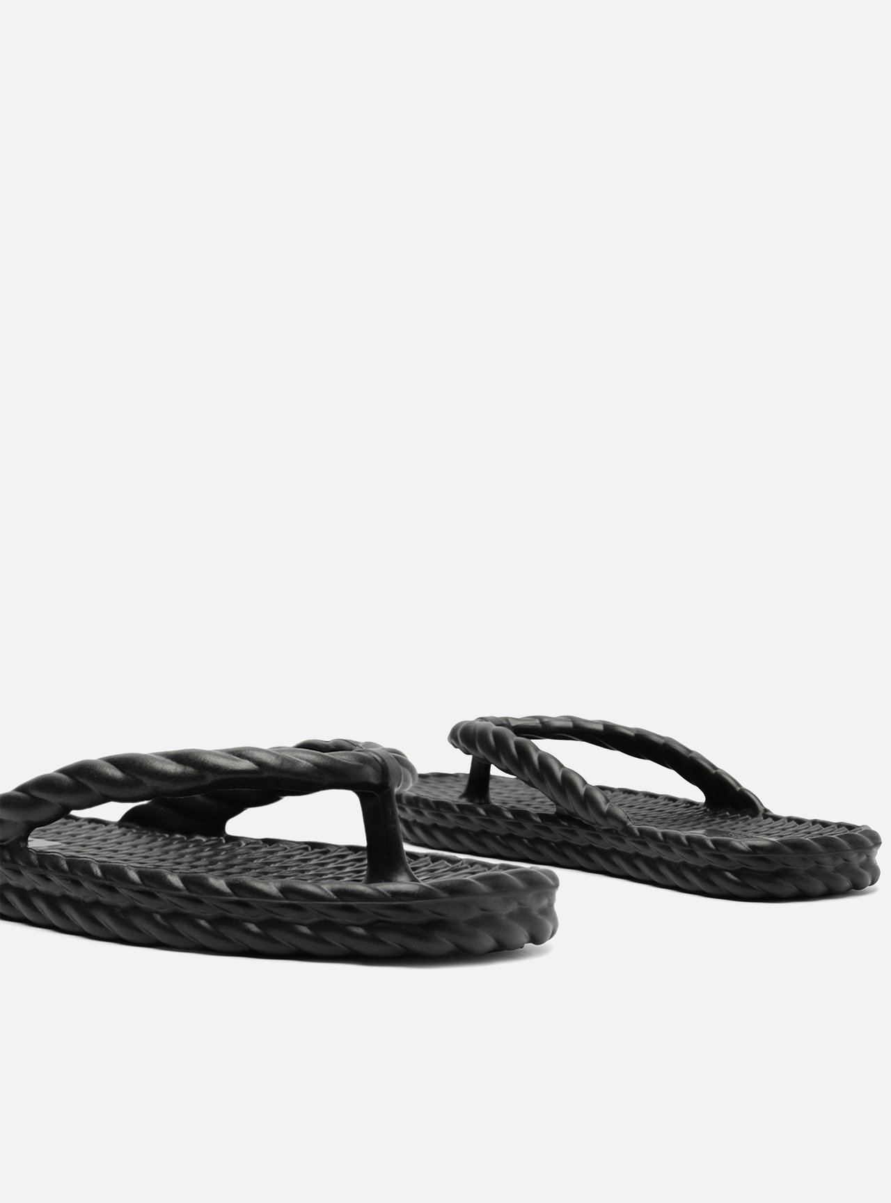 Chinelo de Dedo Preto Marrocos Brizza — foto 4