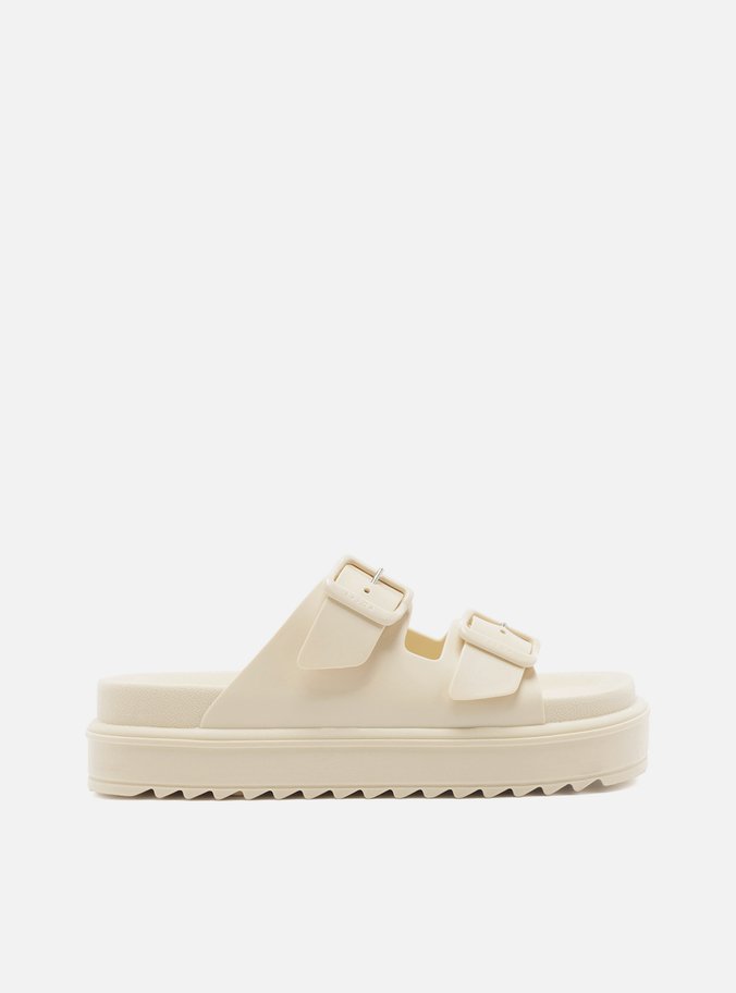 Slide Flatform Off-White Fivelas Brizza